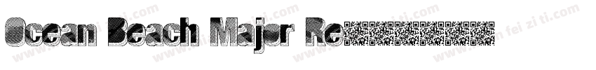 Ocean Beach Major Re字体转换